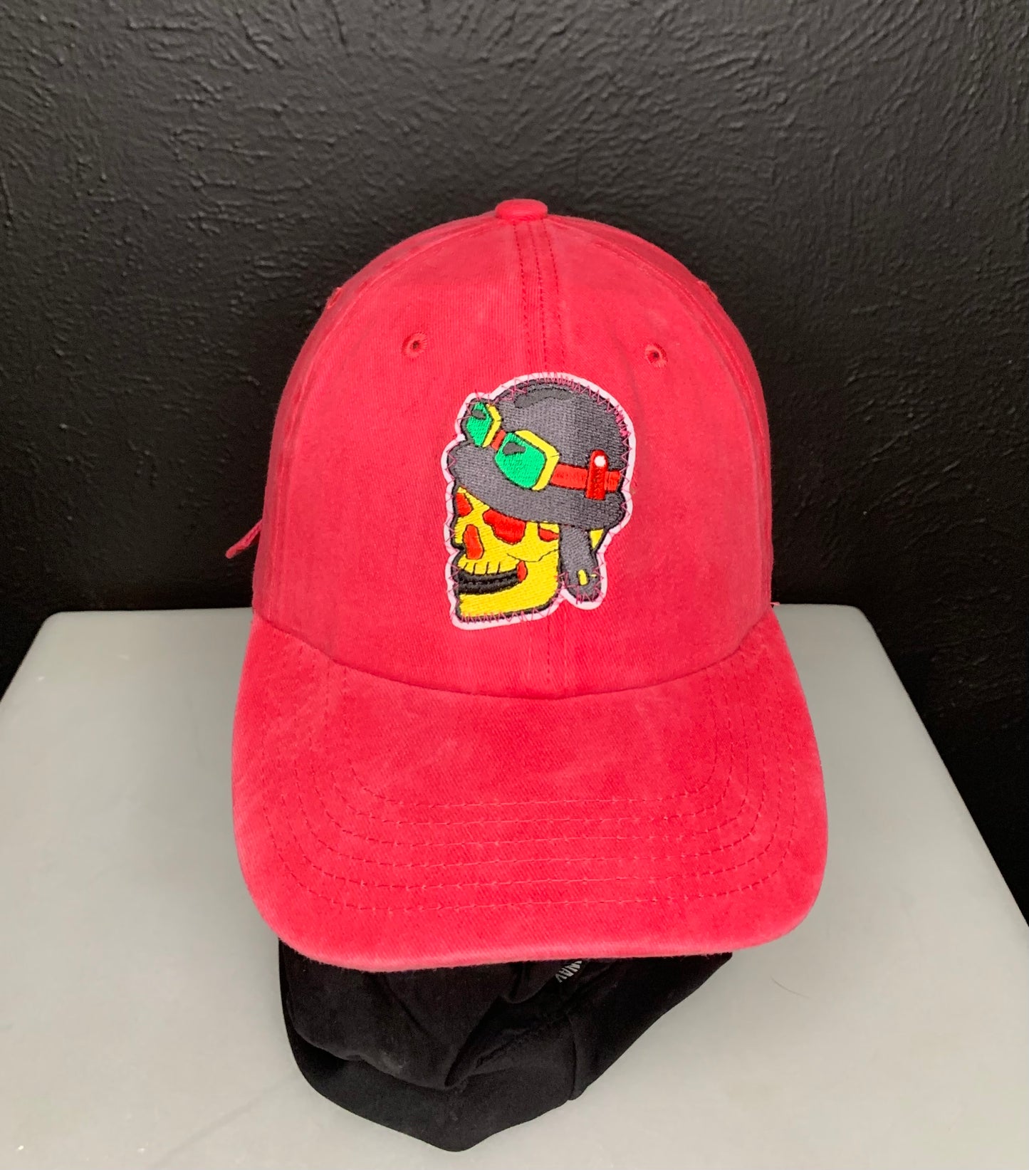 Coral Skull Hat