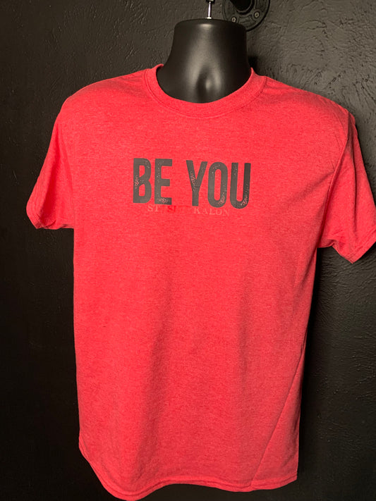 Be You coral t-shirt